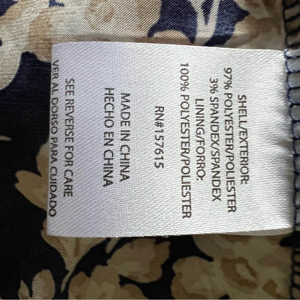 Women’s Nicole Miller Floral Satin Wrap Midi Dress - Picture 8 of 9
